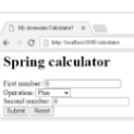 Spring Boot Calculator